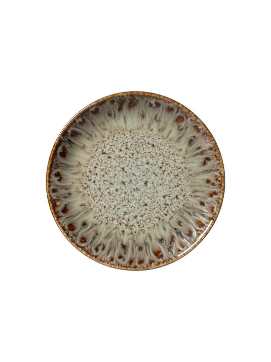 Costa Nova 22cm Round Coupe Plate - Roda Cocoa