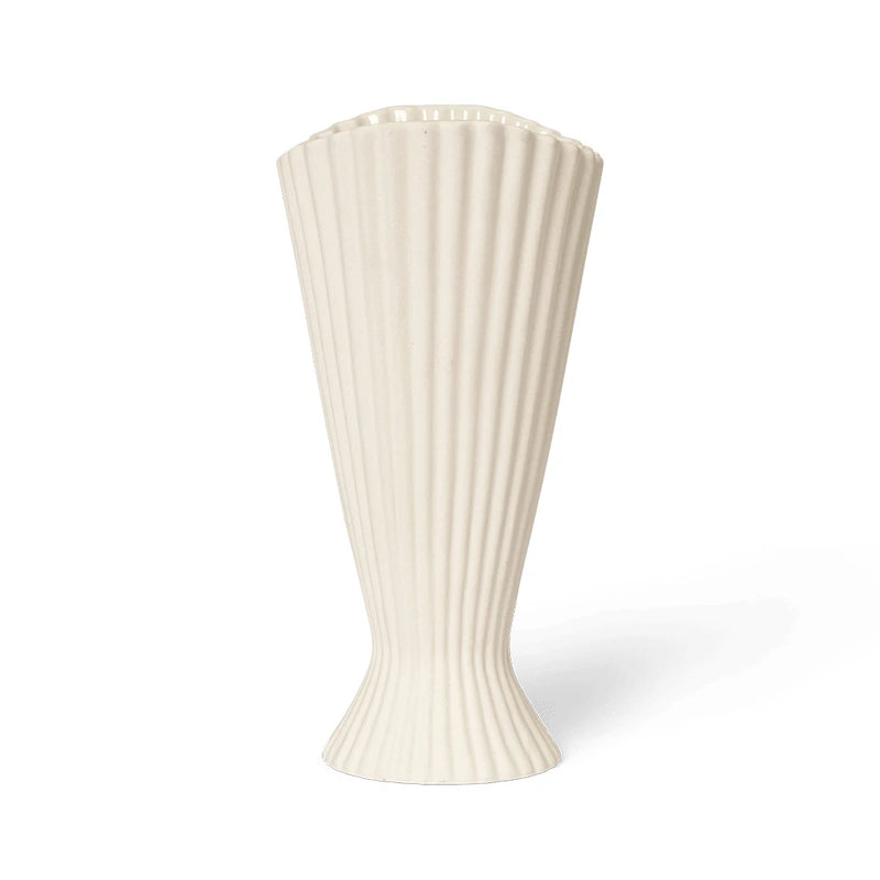 Ferm Fountain Vase - 20 - Off-white