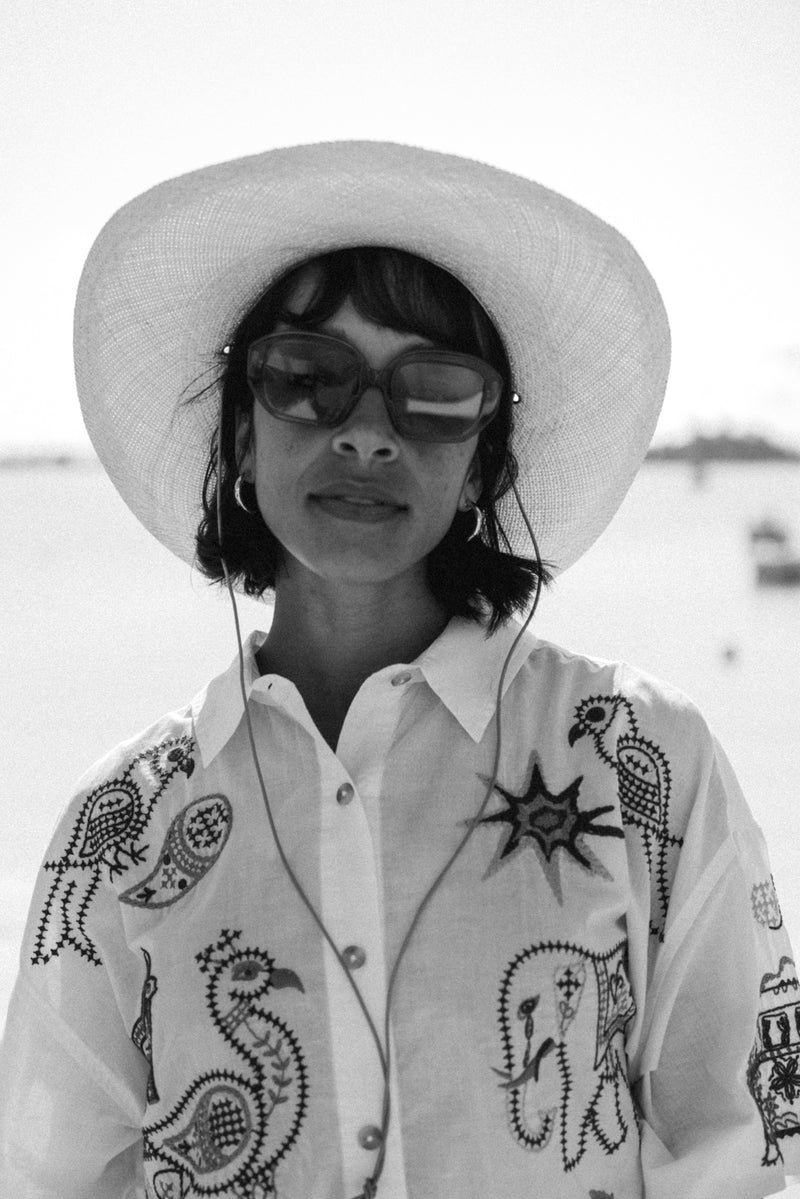 Hat Attack Panama Chinstrap-Natural/Tan