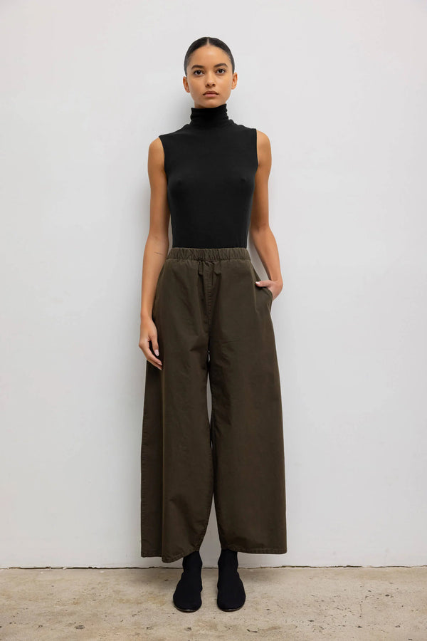 Leset Kyoto Wide Leg Pant Military