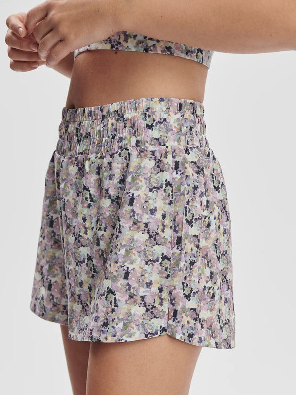 Varley Kallin Running Short 3 - Ink Drop Floral
