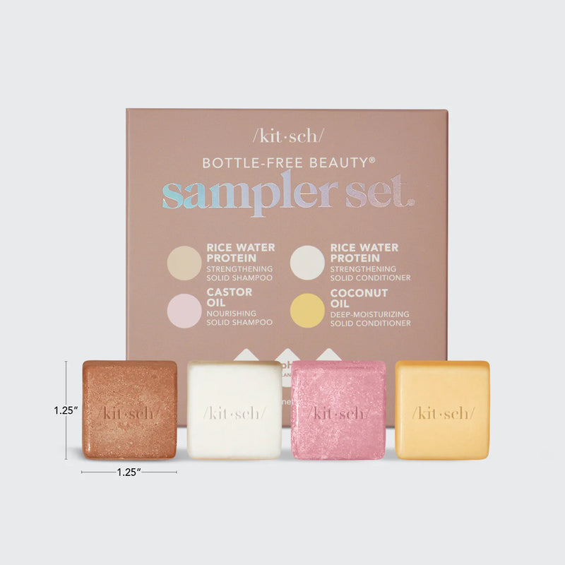 Kit.Sch Bottle-Free Beauty 4pc Sampler Set