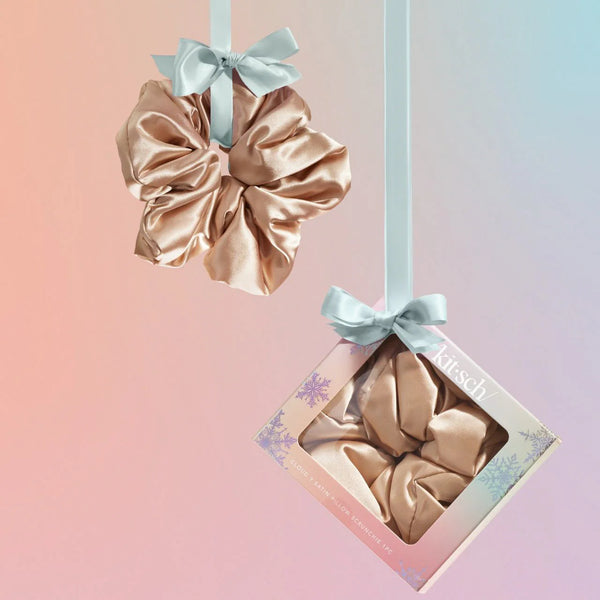 Kit.Sch Cloud 9 Satin Pillow Scrunchie 1pc - Champagne