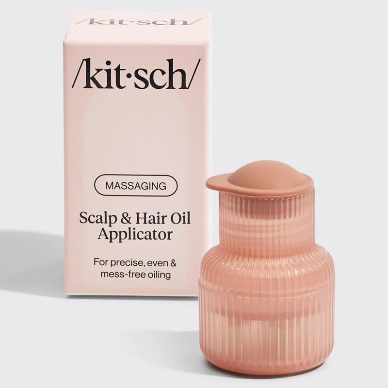 Kit.Sch Kitsch Recycled Plastic Scalp & Hair Oil Applicator- Terracotta