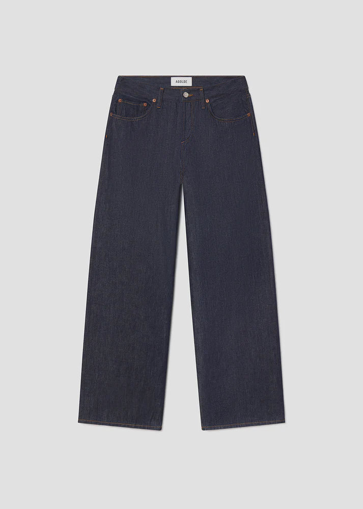 Agolde Low Rise Loose in Pure