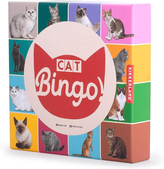 Kikkerland Cat Bingo