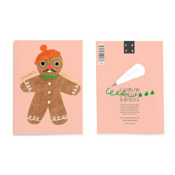 Carolyn Suzuki Studio Gingerbread Guy - Boxed Set Of 8