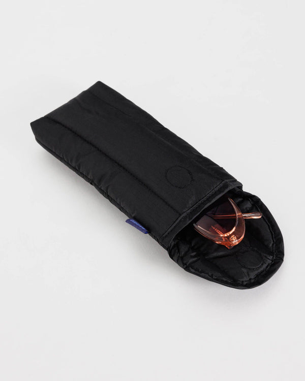 Baggu Puffy Glasses Sleeve - Black