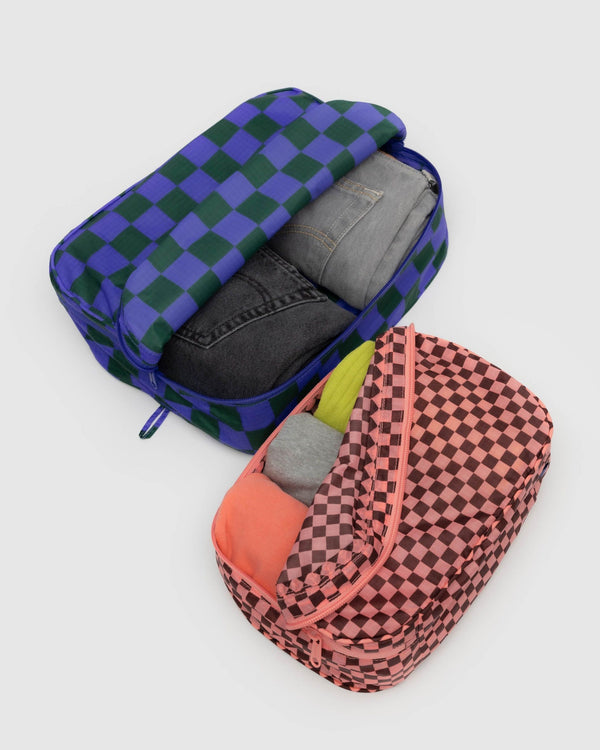 Baggu Packing Cube Set - Jewel Checks