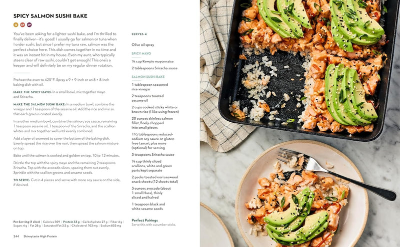 Skinnytaste High Protein: 100 Healthy, Simple Recipes to Fuel Your Day