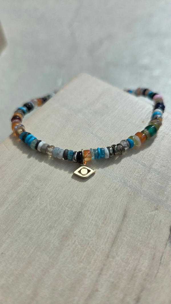 Sydney Evan Evil Eye Link Charm