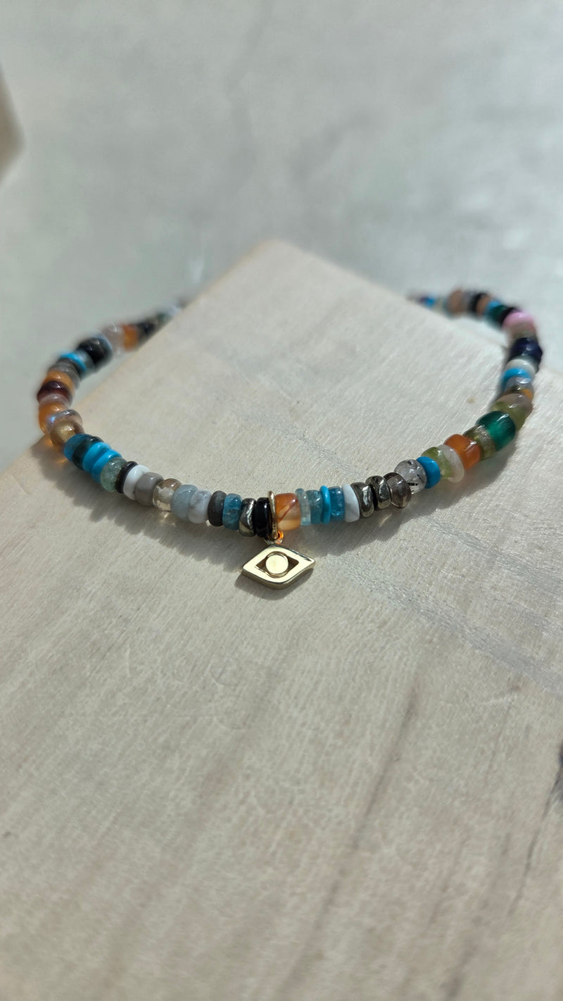 Sydney Evan Evil Eye Link Charm