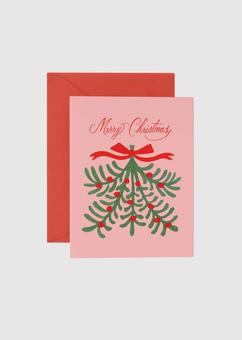 Rifle Paper Co. Merry Christmas Mistletoe Card