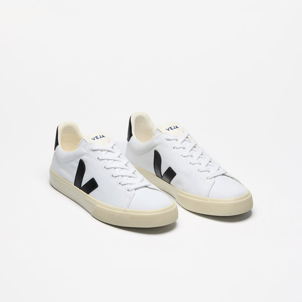 Veja Campo Ca Canvas White_Black