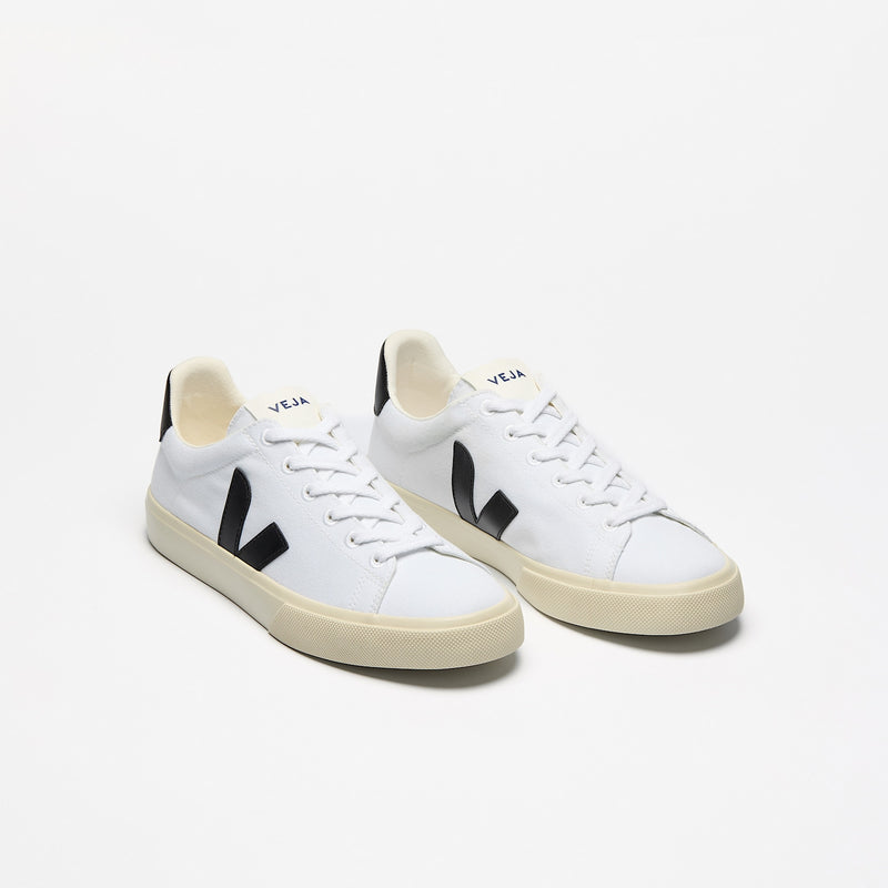 Veja Campo Ca Canvas White_Black