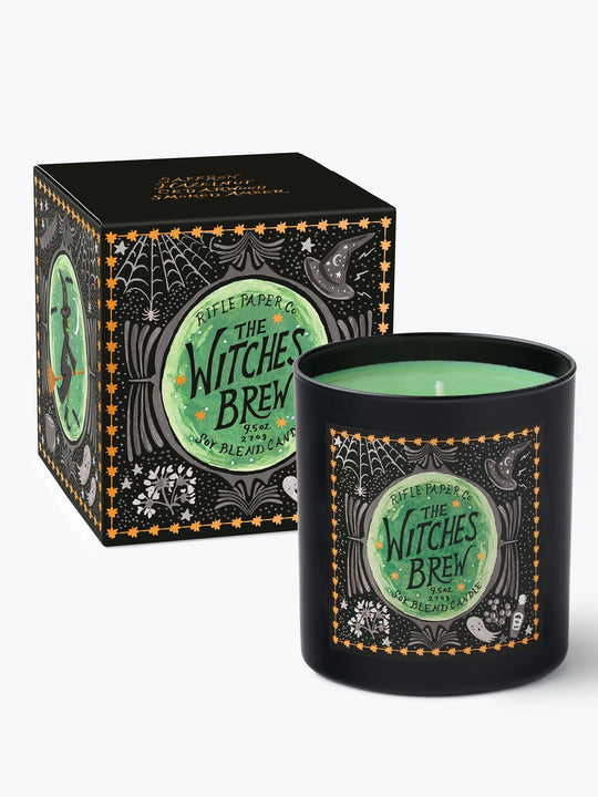Rifle Paper Co. Witches Brew 9.5 oz Glass Candle