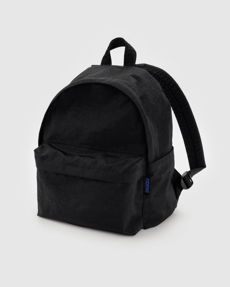 Baggu Medium Nylon Backpack - Black