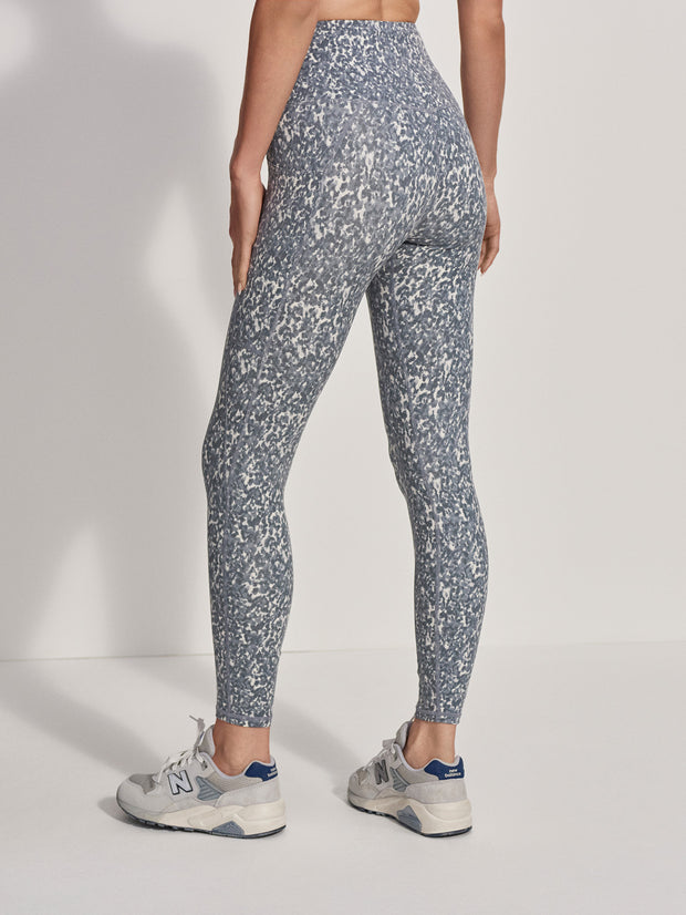 Varley Move Pocket Legging High 25 Watercolour Stone Blue Floral