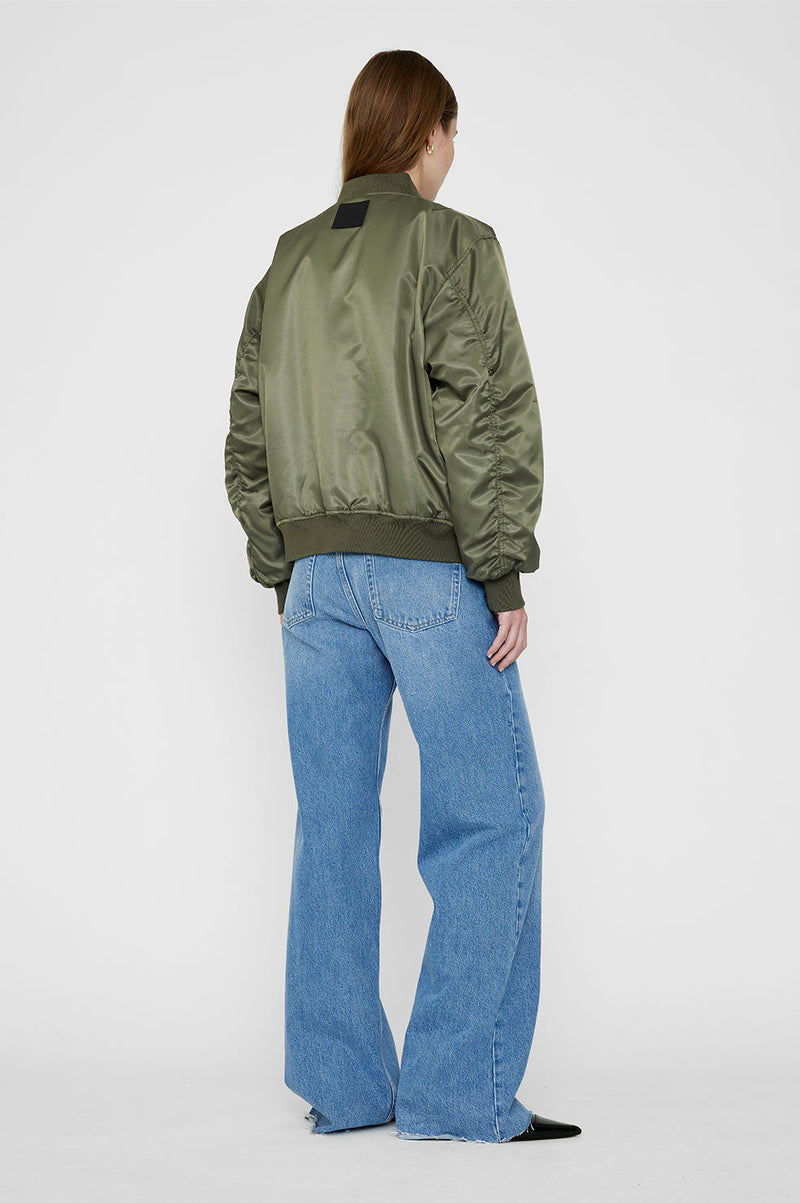 Anine Bing Leon Bomber - Army Green