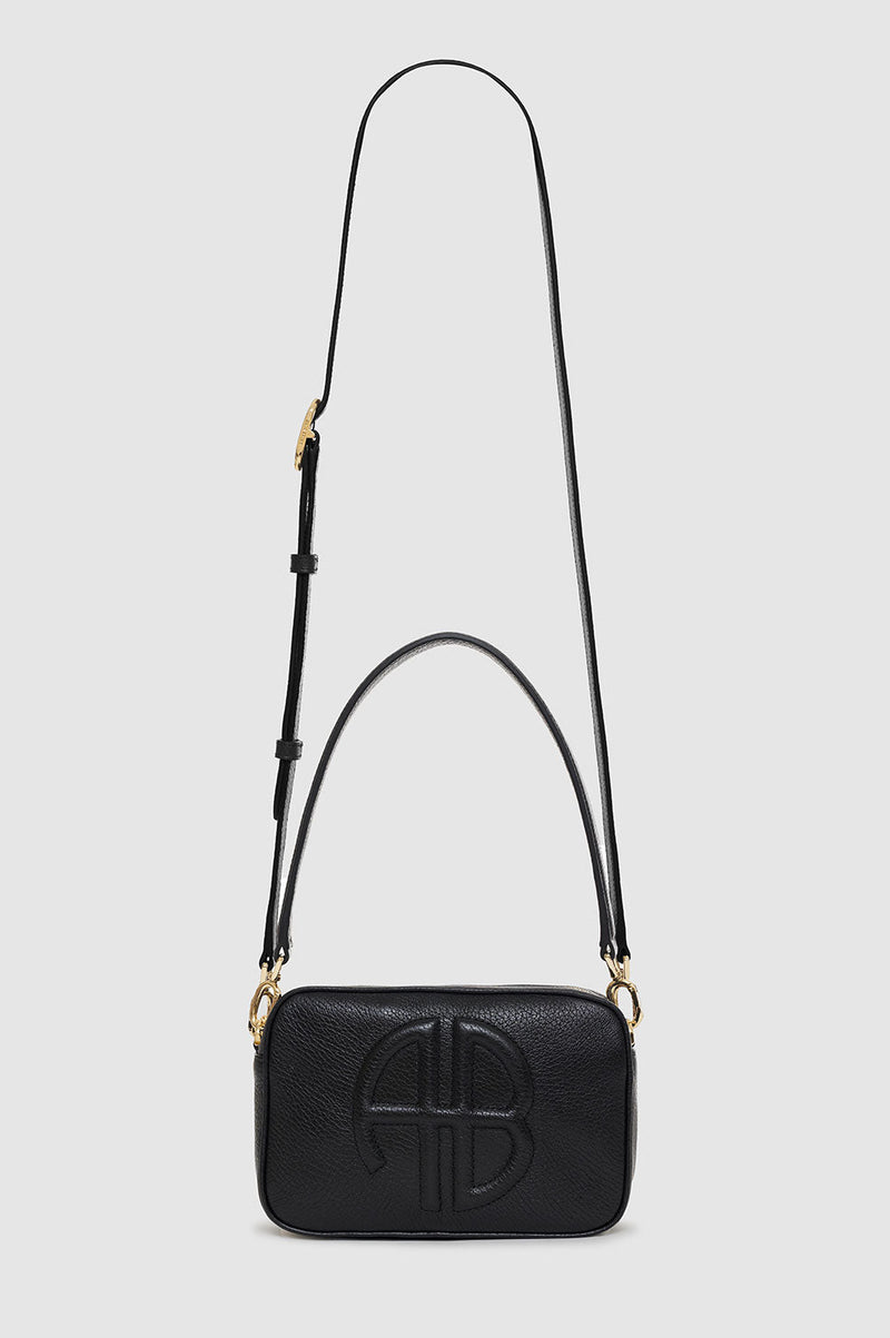 Anine Bing Lili Bag - Black Pebbled