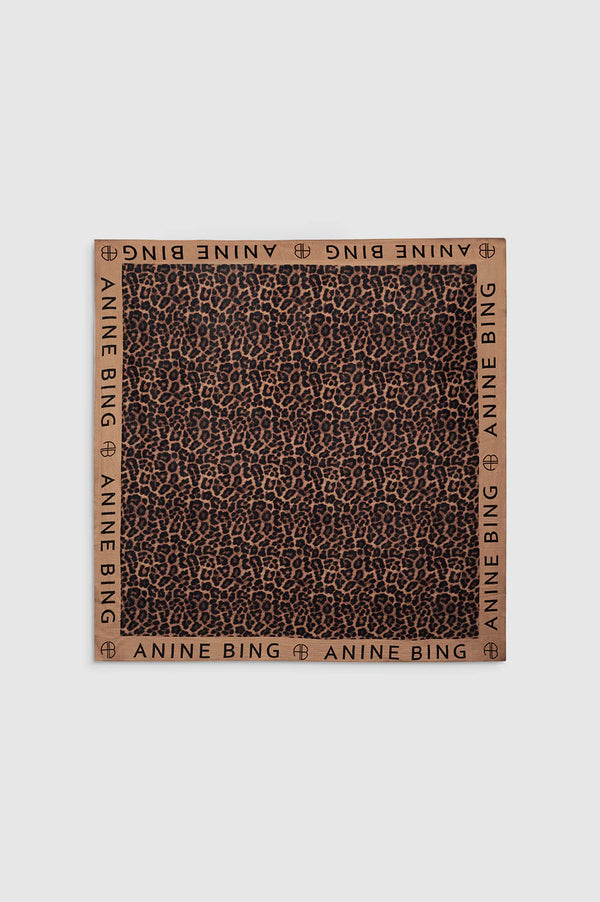 Anine Bing Eliza Sarong - Tan And Brown Leopard