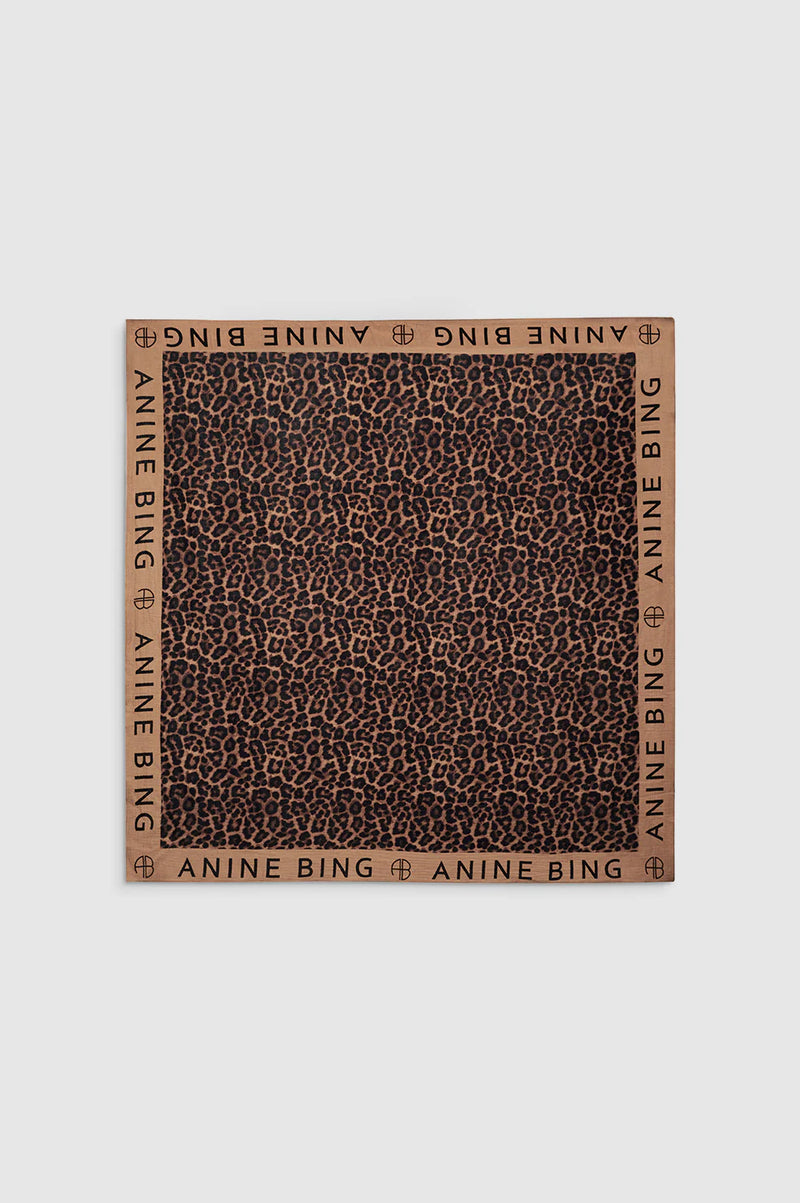 Anine Bing Eliza Sarong - Tan And Brown Leopard