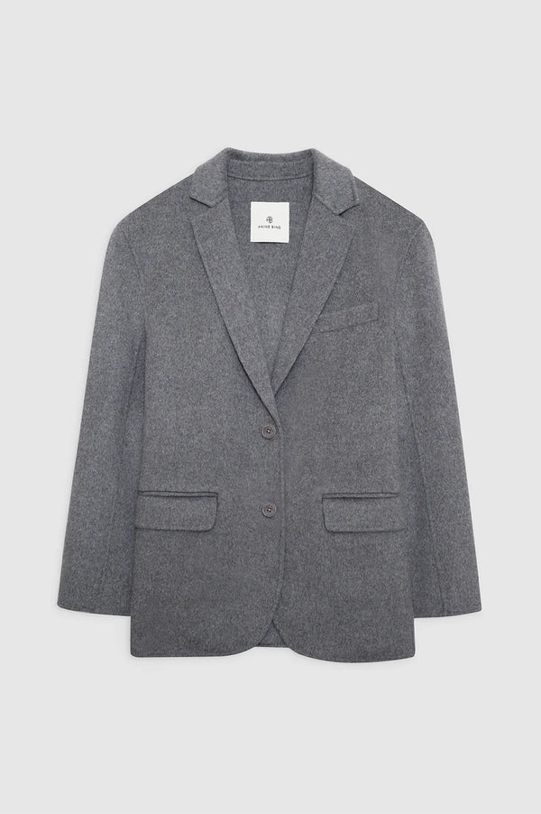 Anine Bing Quinn Blazer - Heather Grey