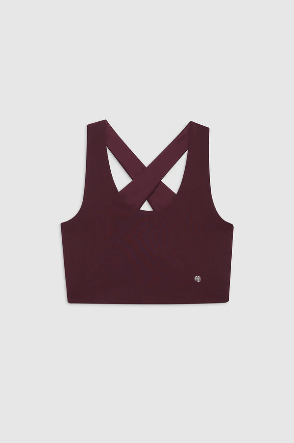 Anine Bing Yuna Bra - Bordeaux