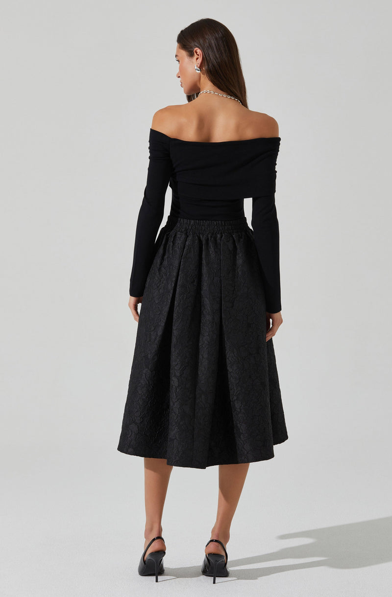 Astr The Label Andolina Skirt Black