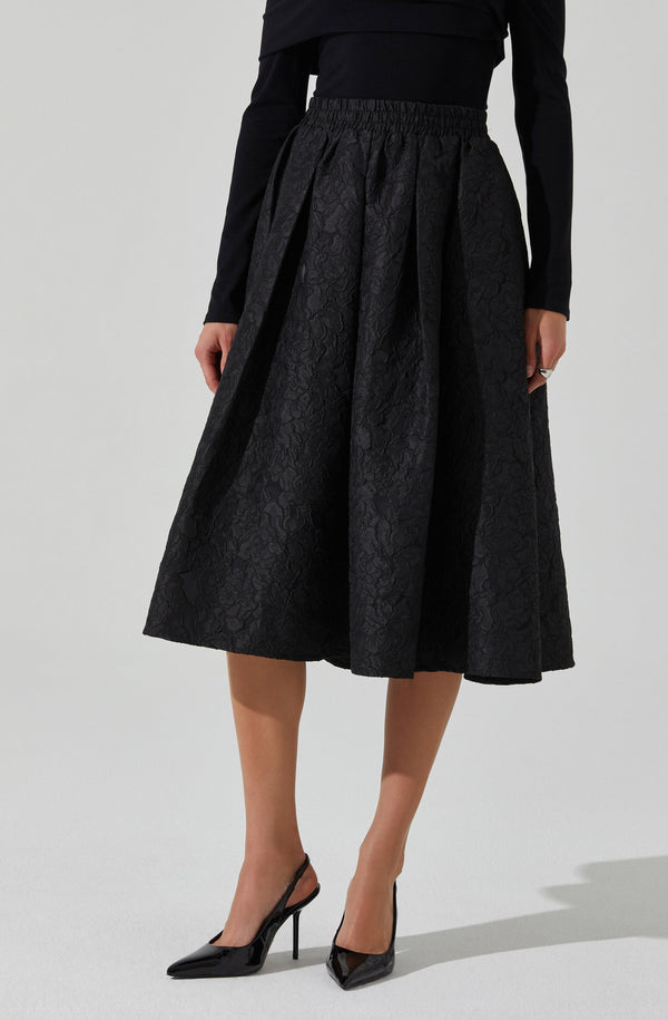 Astr The Label Andolina Skirt Black