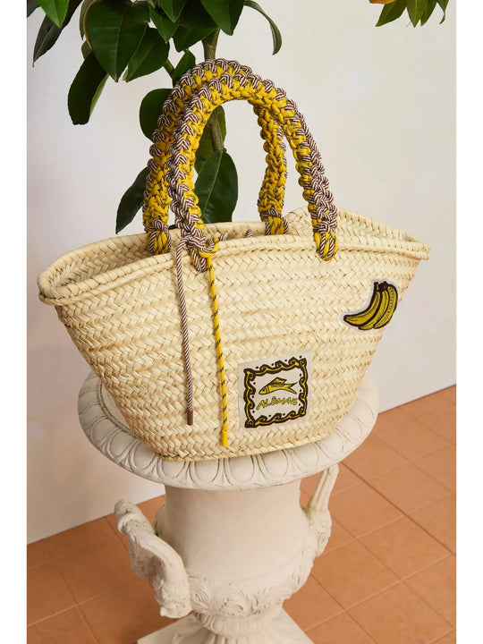 Alemais Mona Midi Macrame Basket