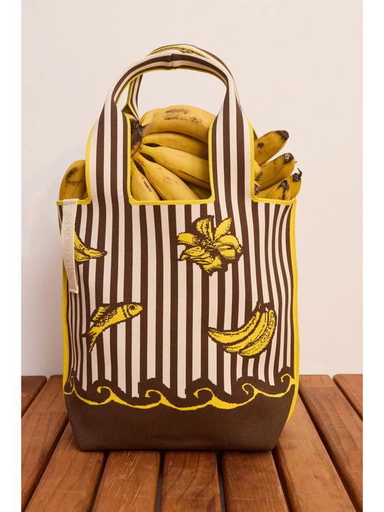Alemais Mona Jacquard Shopper Tote