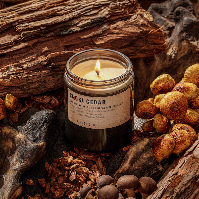 P.F. Candle Co. Alchemy Candle Enoki Cedar