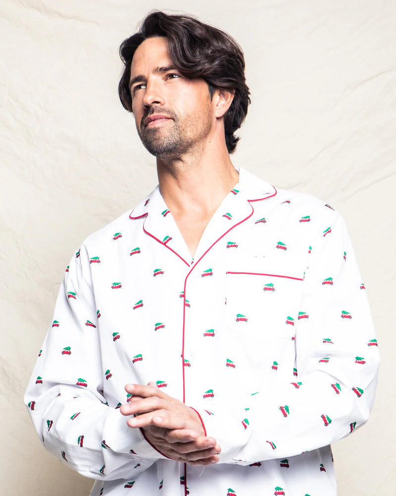 Petite Plume Men's Holiday Journey Pajama Set