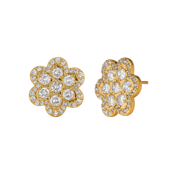 ASHA Delphine Pave Stud