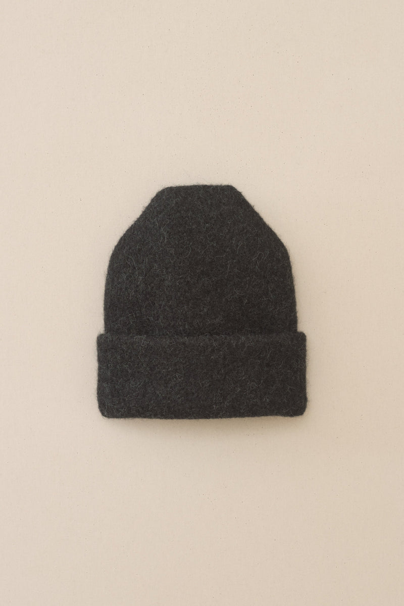 Lauren Manoogian Carpenter Hat Black Melange