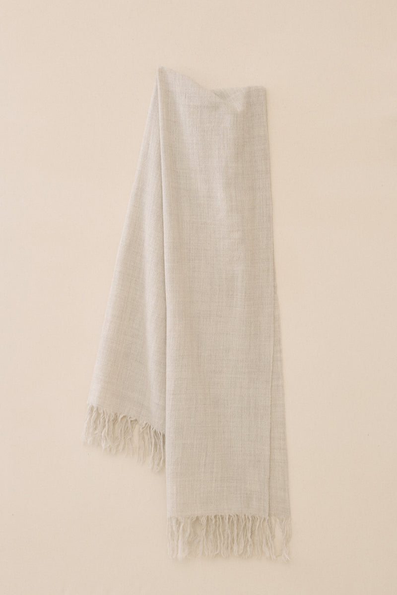 Lauren Manoogian Handwoven Fine Wrap Carrara