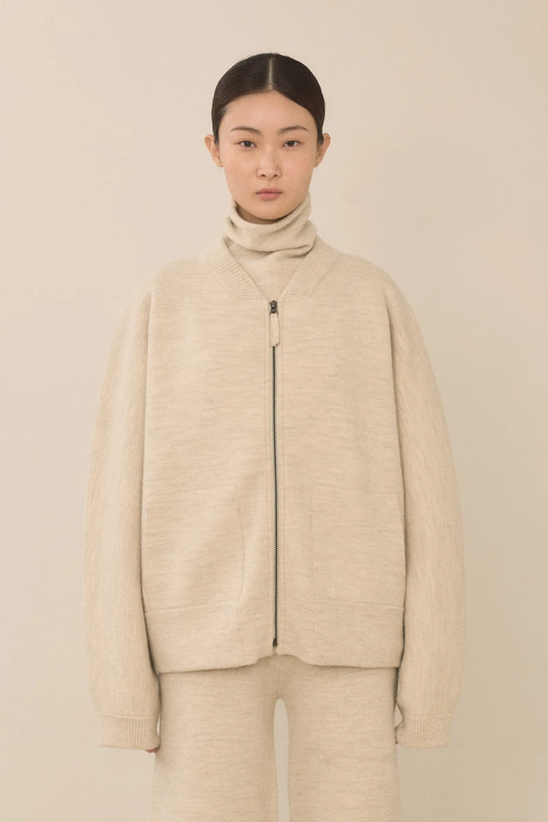 Lauren Manoogian Double Knit Bomber Dust
