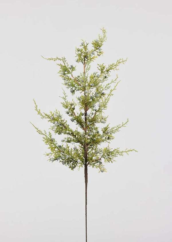 Afloral Artificial Juniper and Berry Winter Branch - 30"