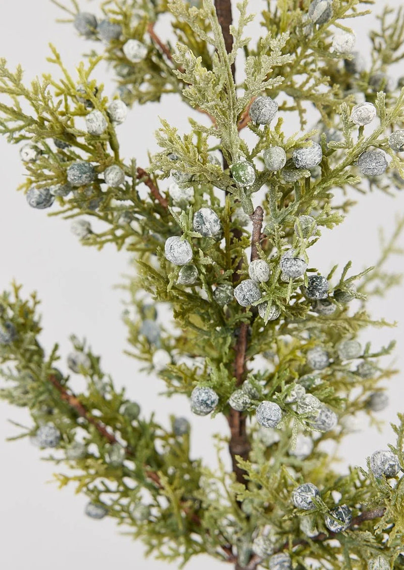 Afloral Artificial Juniper and Berry Winter Branch - 30"