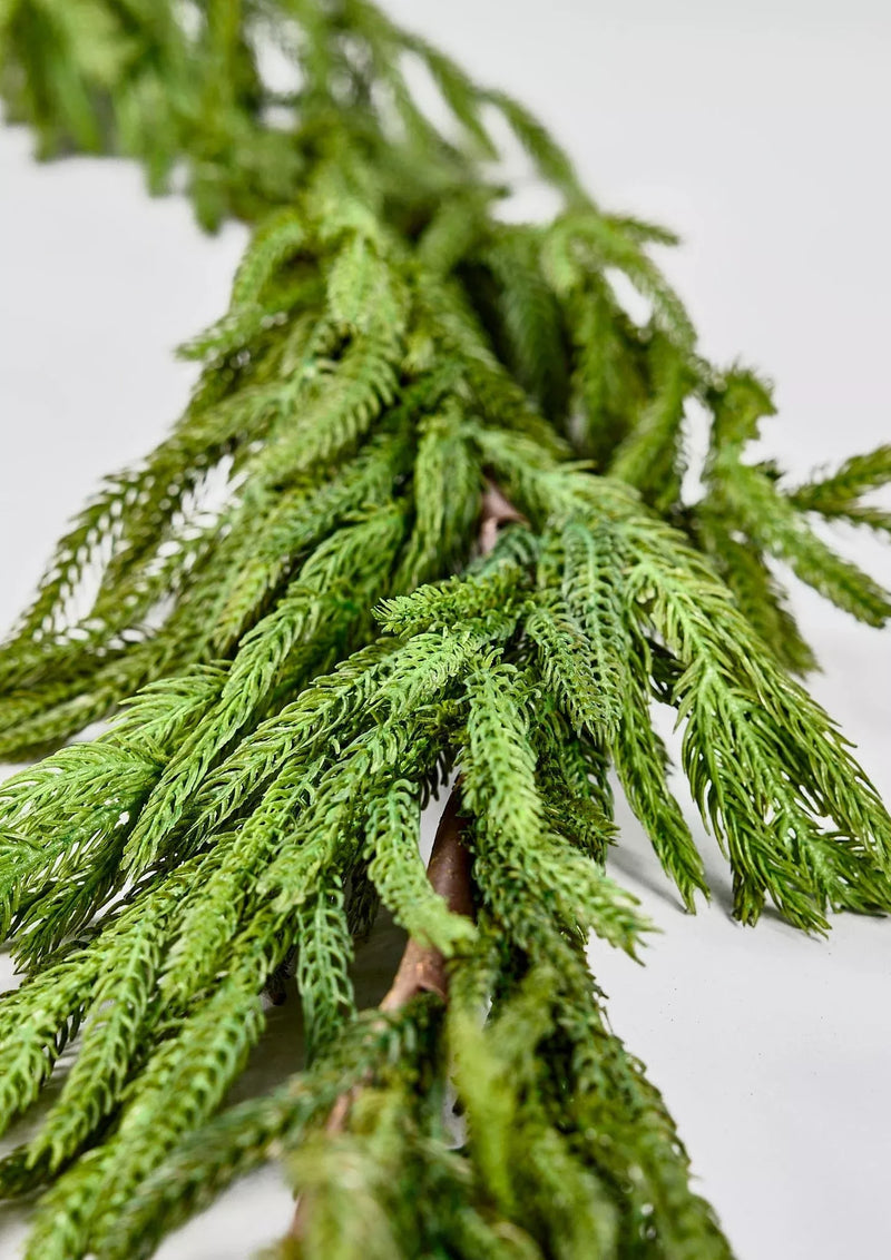 Afloral Fake Cedar Greenery Garland - 66”