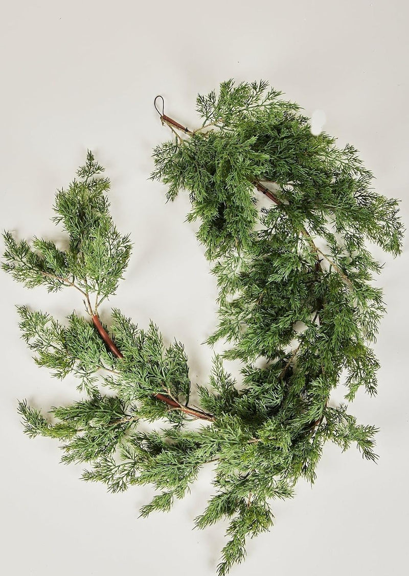 Afloral Fake Cedar Greenery Garland - 66”