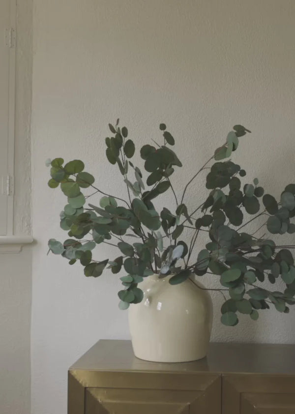 Afloral Real Touch Silver Dollar Eucalyptus - 30"