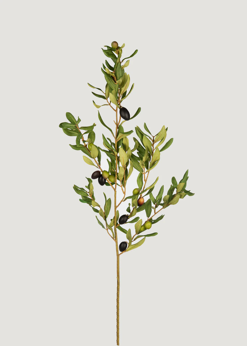 Afloral Tall Artificial Olive Branch - 46"