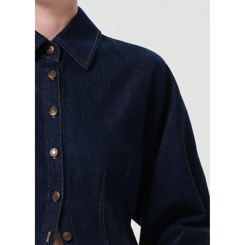 Agolde Devon Shirt In Rinse – Atelerietheshop