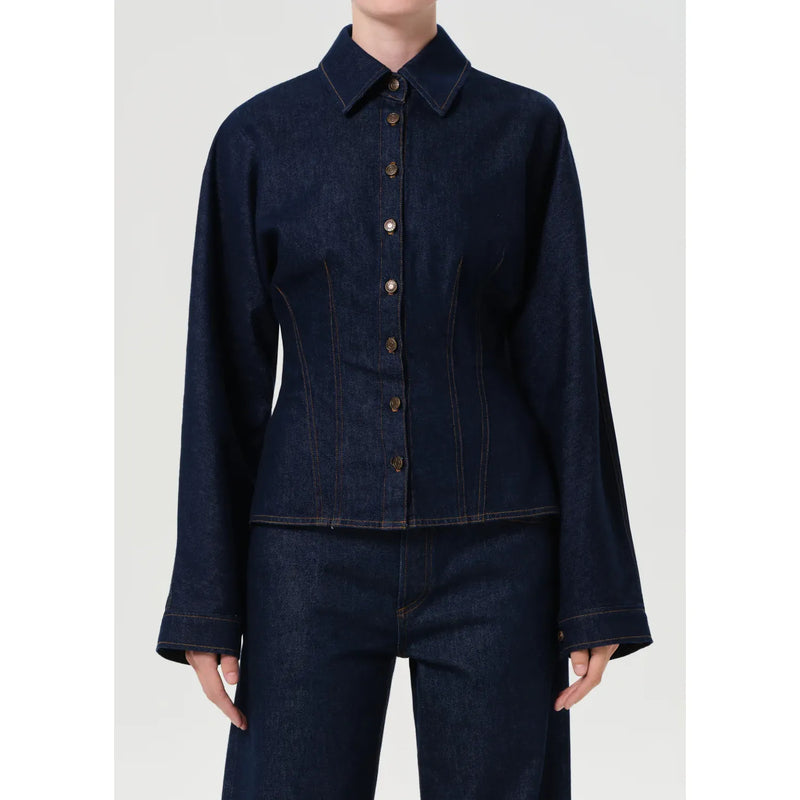 Agolde Devon Shirt In Rinse – Atelerietheshop