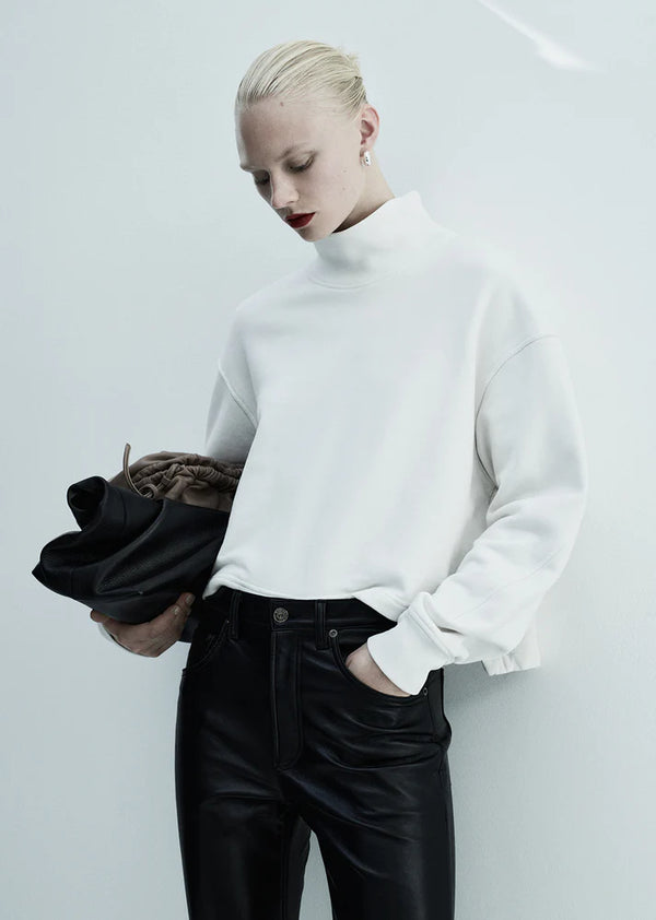 Agolde Isra Sweatshirt In Wired