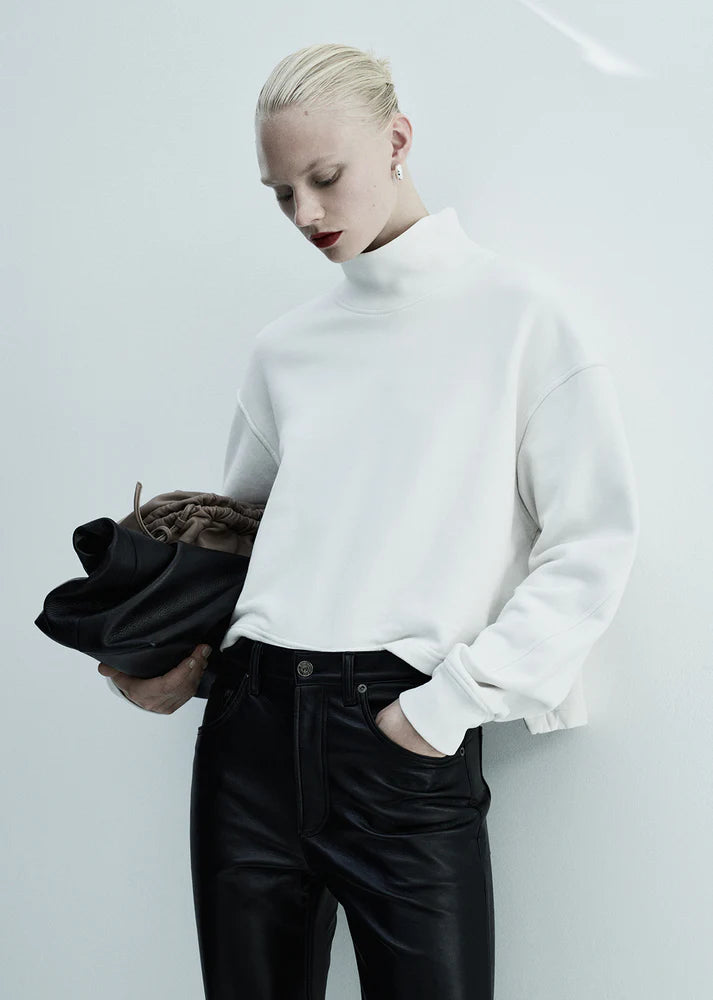 Agolde Isra Sweatshirt In Wired