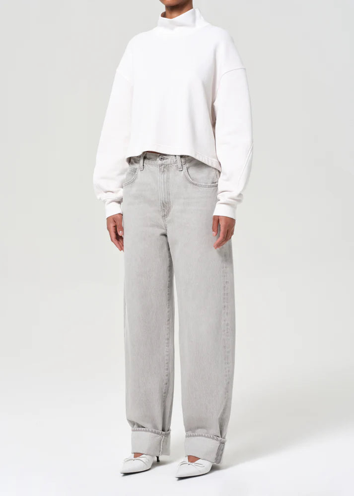 Agolde Isra Sweatshirt In Wired