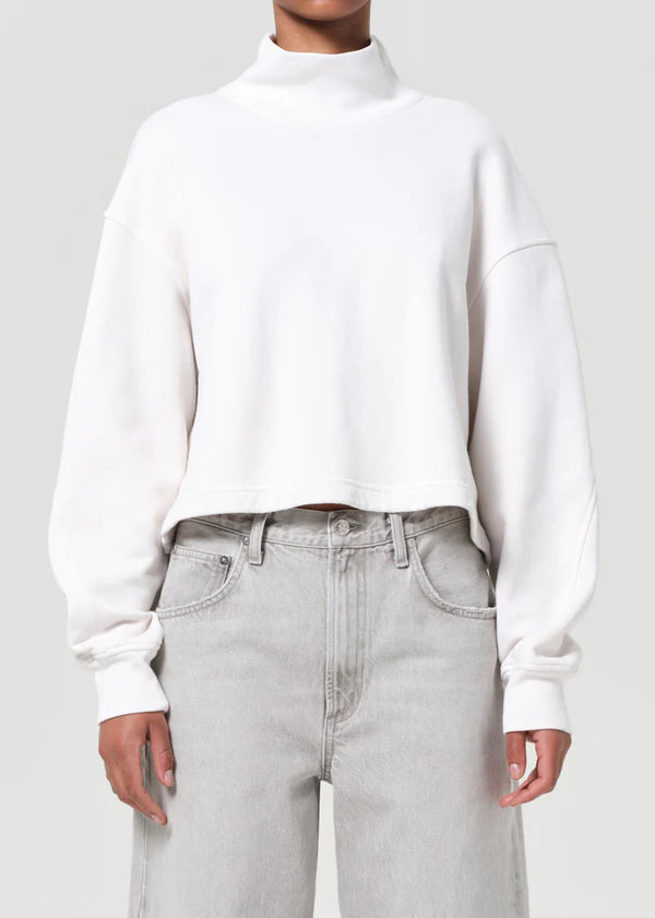 Agolde Isra Sweatshirt In Wired
